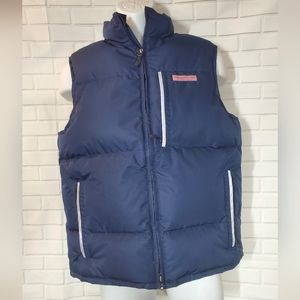 Vineyard Vines Martha's Vineyard Navy Goose Down Vest